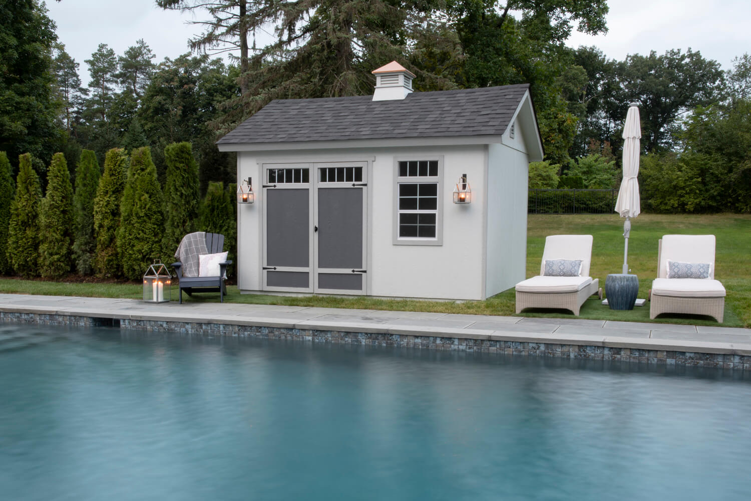 Gorgeous Pool Shed Ideas for your Backyard | Heartland Sheds